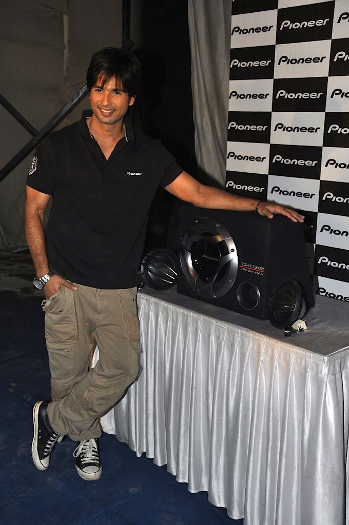 Shahid Kapoor at pioneer audio system launch | Picture 45387